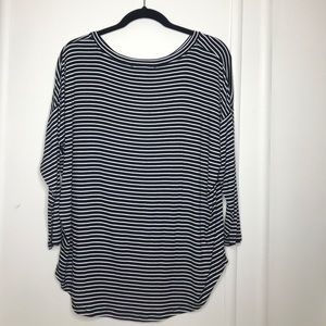 Black Striped Shirt